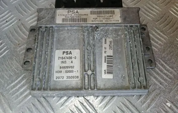 Citroen Xsara Picasso Engine control unit/module 9647007880 9644674980