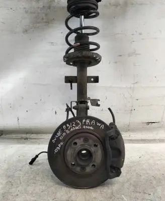 Renault Clio III Front shock absorber with coil spring