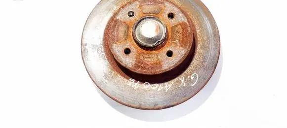 Citroen C4 Grand Picasso Rear brake disc neventiliuojamas