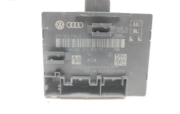 Audi A5 Sportback 8TA Door control unit/module 8T0959795Q 8T0959795H