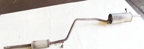 Dacia Sandero Muffler/silencer 