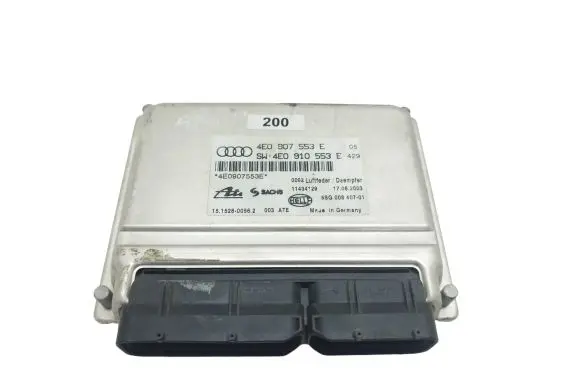 Audi A8 S8 D3 4E Suspension control unit/module 4E0907553E 4E0910553E