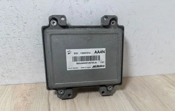 Opel Meriva B Engine control unit/module 12647212 12642927 86AA4N52128700J0