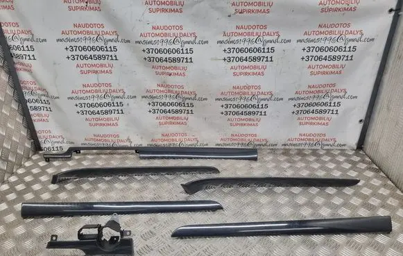 Audi A4 S4 B6 8E 8H Interior decorative trim set 8E1853190R 8E0867409G 8E1853189R