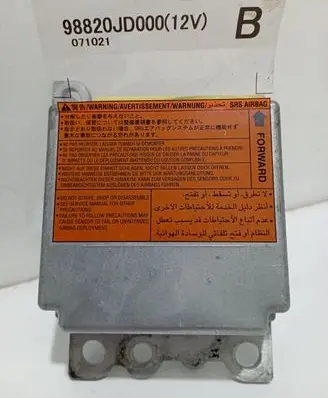 Nissan Qashqai Airbag control unit/module 98820JD000