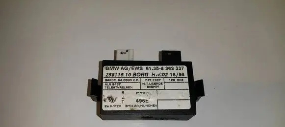 BMW 3 E36 Immobilizer control unit/module 8362337 61358362337
