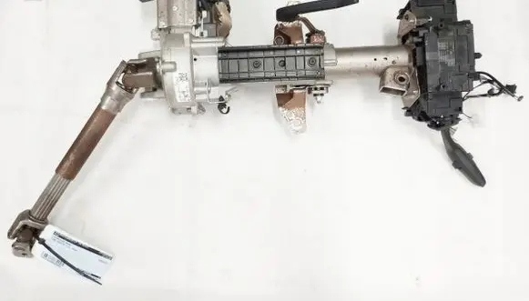 Steering wheel axle