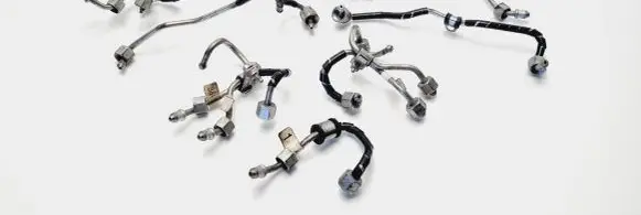 Jaguar XF X250 Fuel injector supply line/pipe 9X2Q9C993HB 9X2Q9C993JB 9X2Q9C993FC