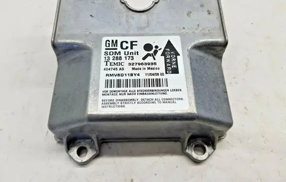 Opel Zafira B Airbag control unit/module 327963935 nr1738