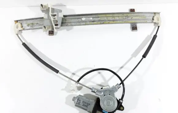 Front door window regulator with motor