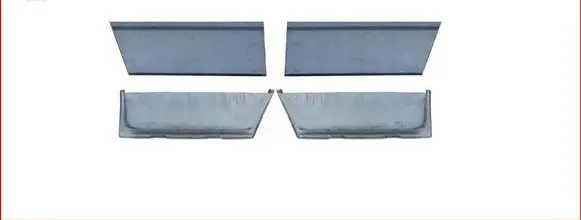 Mercedes-Benz 207 310 Front door card panel trim 