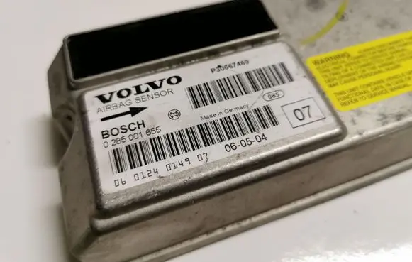 Volvo S60 Airbag control unit/module 0285001655