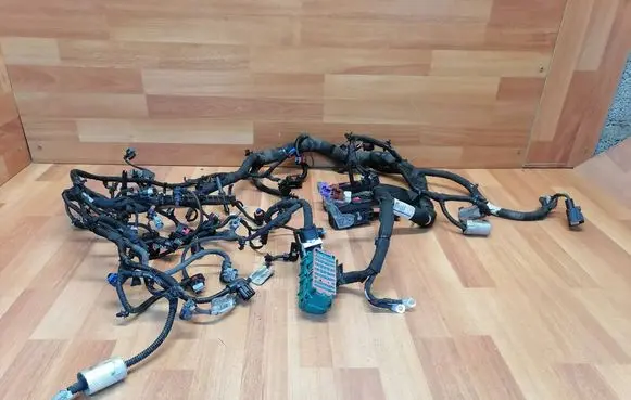 Engine installation wiring loom