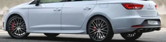 Seat Leon (5F) Rear quarter panel brak