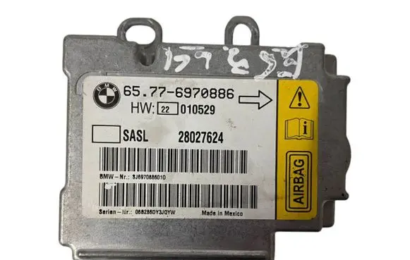 BMW 7 E65 E66 Airbag control unit/module 6970886 65776970886 28027624