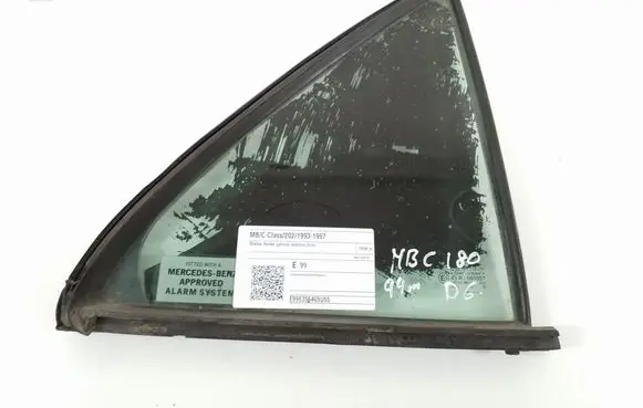 Mercedes-Benz C W202 Rear vent window glass 