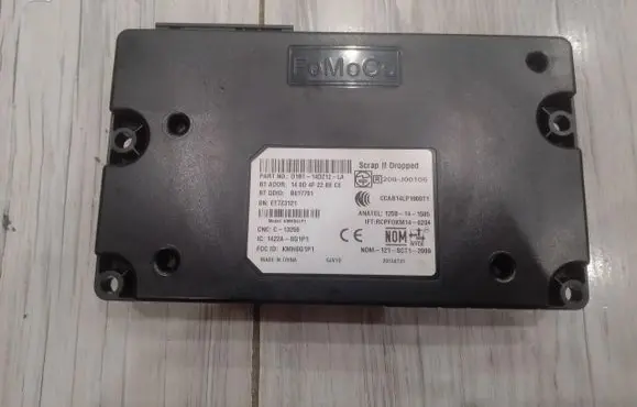 Ford Fiesta Bluetooth control unit module D1BT14D212LA