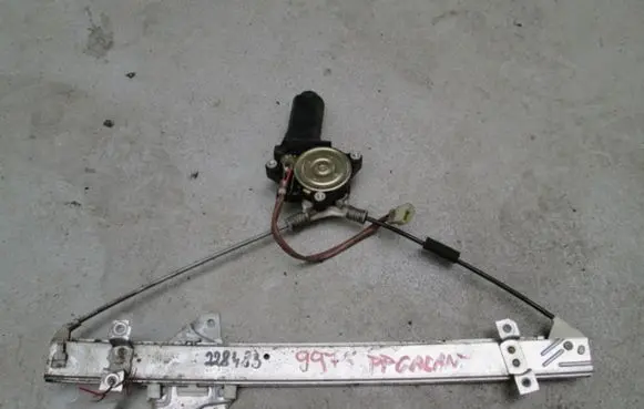 Mitsubishi Galant Front door window regulator with motor