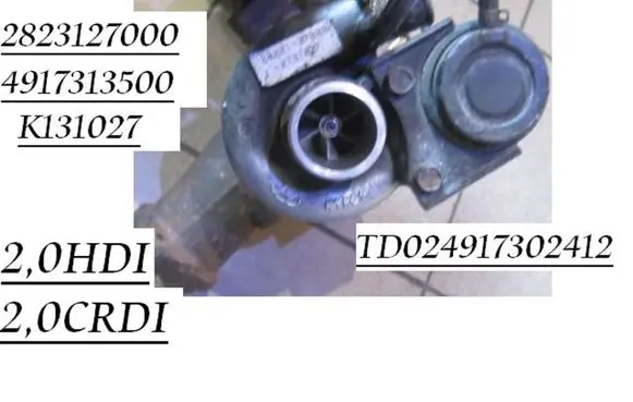 KIA Carens II Turbo 2823127000 TD024917302412