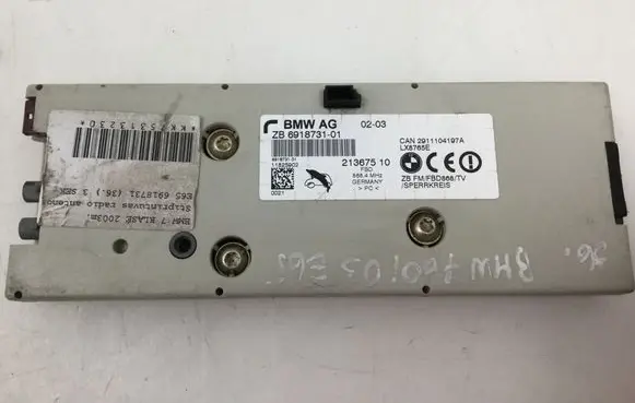 BMW 7 E65 E66 Aerial antenna amplifier 6918731