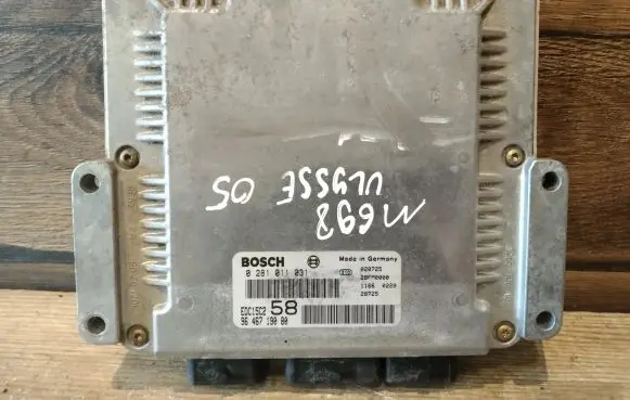 Fiat Ulysse Engine control unit/module 0281011031 9646719080