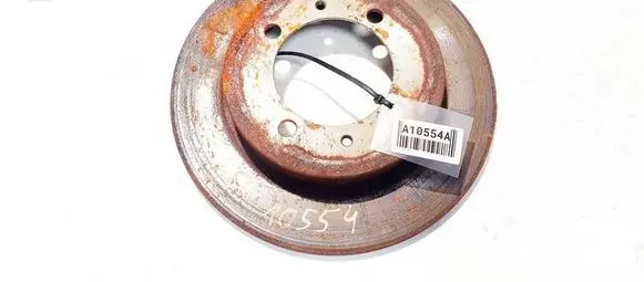 Volvo S40, V40 Rear brake disc neventiliuojamas