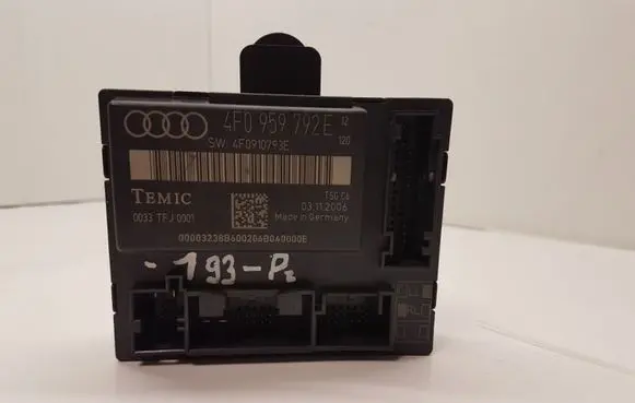 Audi A6 S6 C6 4F Door control unit/module 4F0959792E 4F0910793E