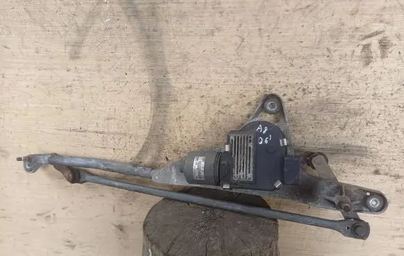 Audi A8 S8 D3 4E Front wiper linkage and motor 4E2955023D 3397020726