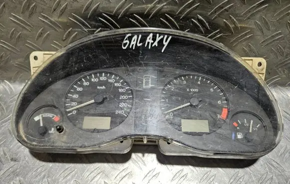 Ford Galaxy Speedometer (instrument cluster) 95VW10849KE 7M0919882P