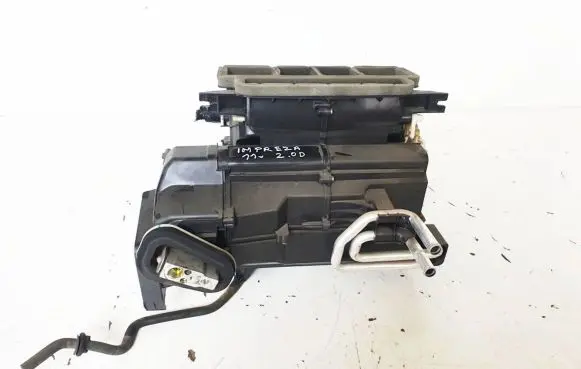 Interior heater climate box assembly