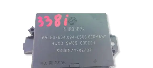 Fiat Croma Parking PDC control unit/module 51803622 604094
