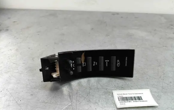 Other switches/knobs/shifts