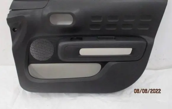 Citroen C3 Front door card panel trim 9812901277