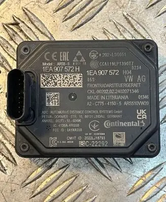 Volkswagen ID.3 Distronic sensor radar 1EA907572D