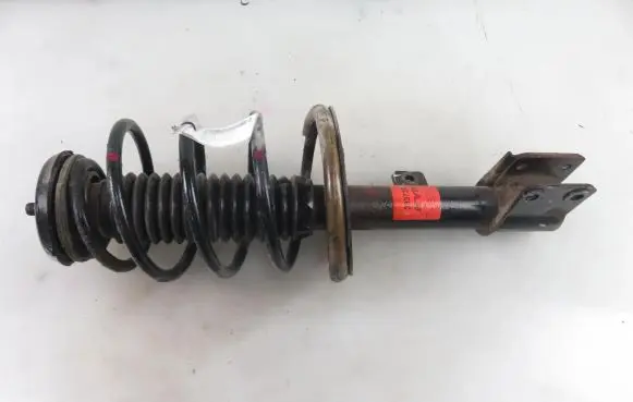 Front shock absorber with coil spring