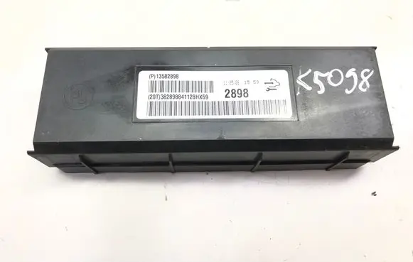 Opel Insignia A Air conditioning/heating control unit 13582898 2898 382898841128HX69