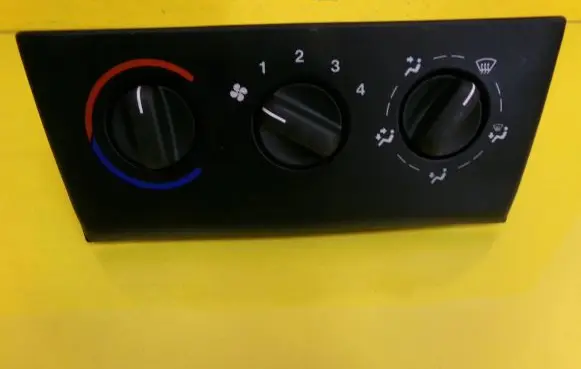 Opel Vectra B Interior fan control switch 86323