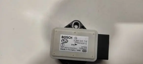 Subaru Legacy ESP acceleration yaw rate sensor 0265005716 27542AG012 5486