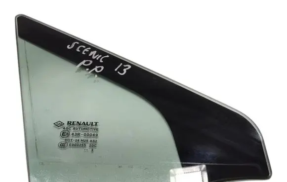 Renault Scenic III - Grand scenic III Front door window/glass (coupe) 
