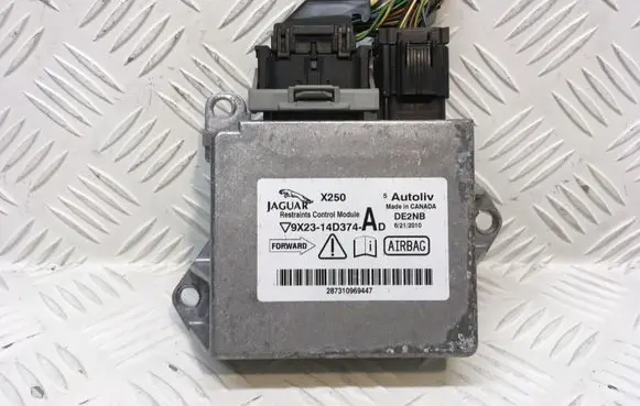 Jaguar XF X250 Airbag control unit/module 9X23-14D374-AD
