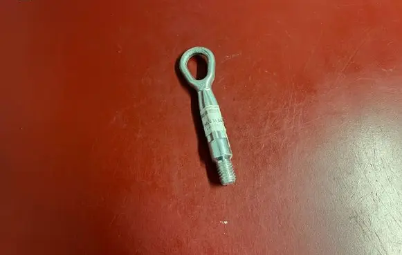 Towing hook eye