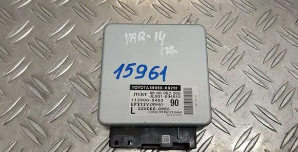 Toyota Yaris Power steering control unit/module 896500D291