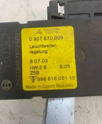 Porsche 911 996 Other control units/modules 99661805110 0307870009