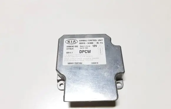 KIA Sorento Airbag control unit/module 959103E060 5WY67056 Y16