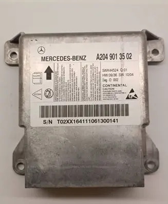 Mercedes-Benz C W204 Airbag control unit/module A2049013502 5WK44524