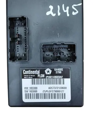 Dodge Durango Tailgate/trunk control unit/module P68140669AF 68140669AF 68140669AH