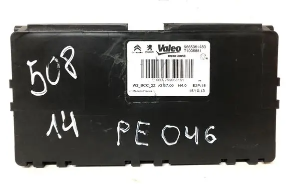 Peugeot 508 Other control units/modules 9665961480