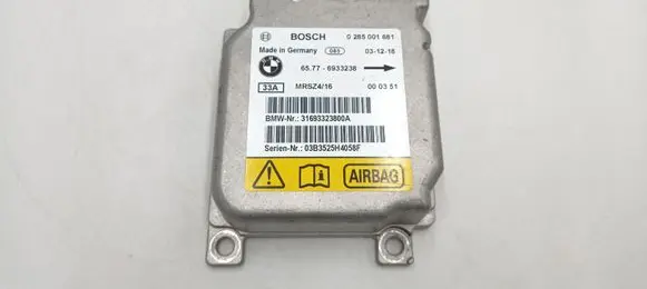 BMW 3 E46 Airbag control unit/module 0285001681 6933238 65776933238