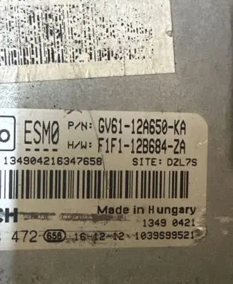 Ford Kuga II Engine control unit/module F1F112B684ZA GV6112A650KA 13490421