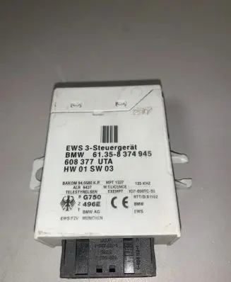 BMW 7 E38 Immobilizer control unit/module 61358374945 608377UTA